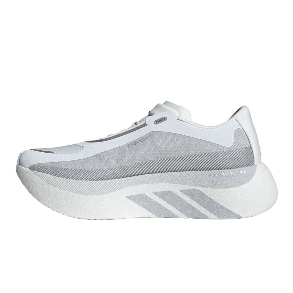 adidas Hyperboost Edge Men's Running Shoes - Cloud White/Solid Grey/Silver Metallic