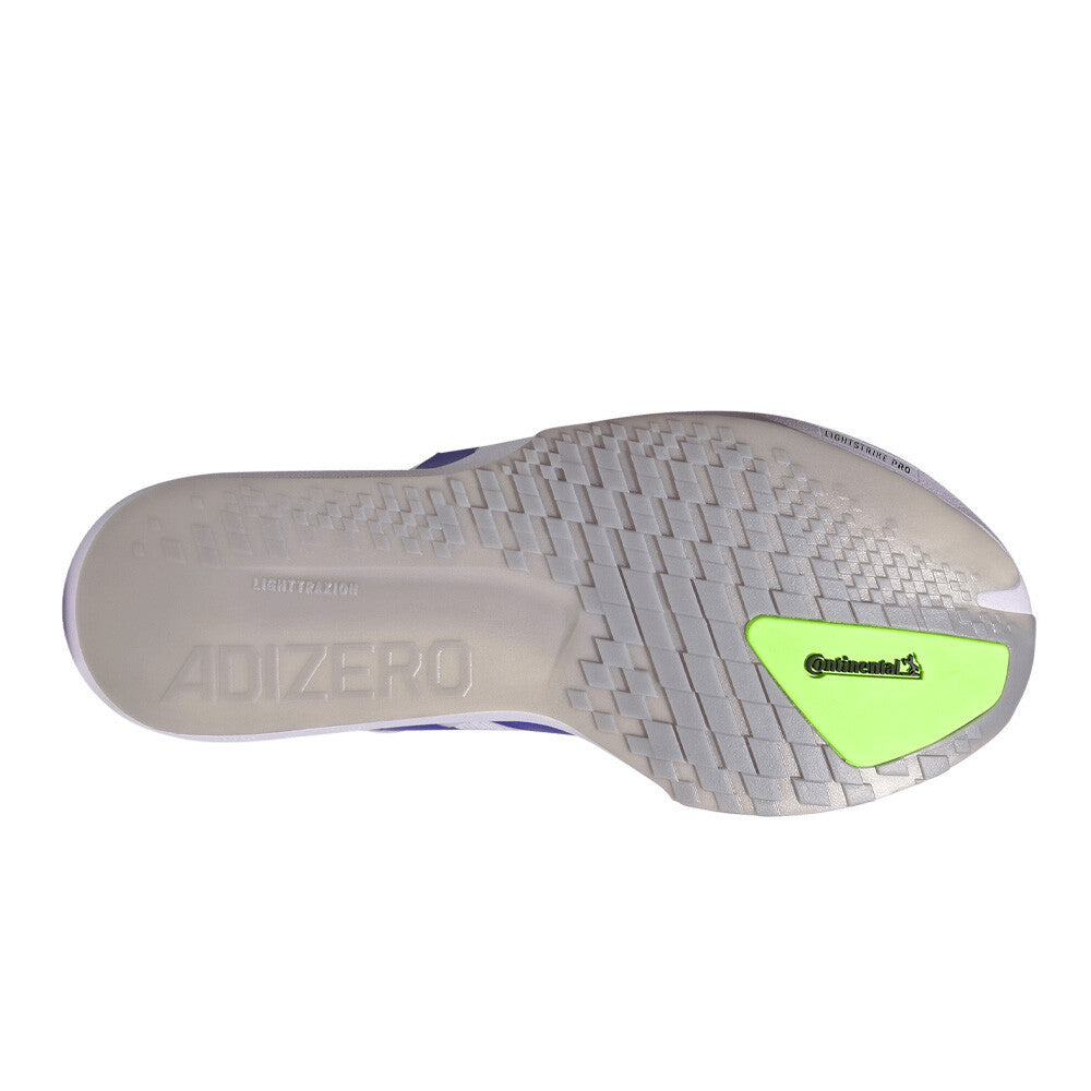 adidas Adizero Adios 9 Women's Running Shoes - Purple Tint/Solar Purple/Signal Green