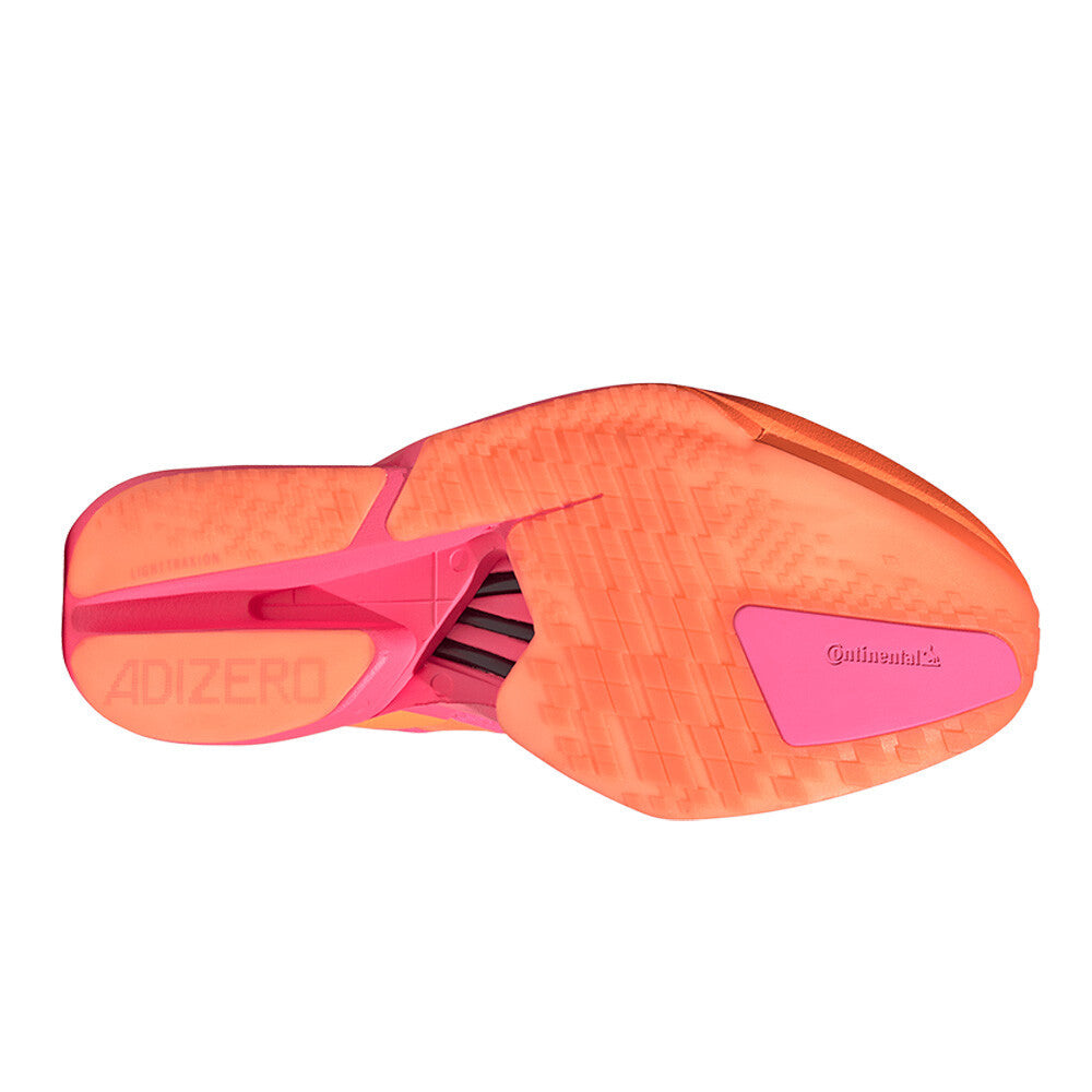 adidas Adizero Adios Pro 4 Women's Running Shoes - Lucid Pink/Lucid Orange/Iron Metallic