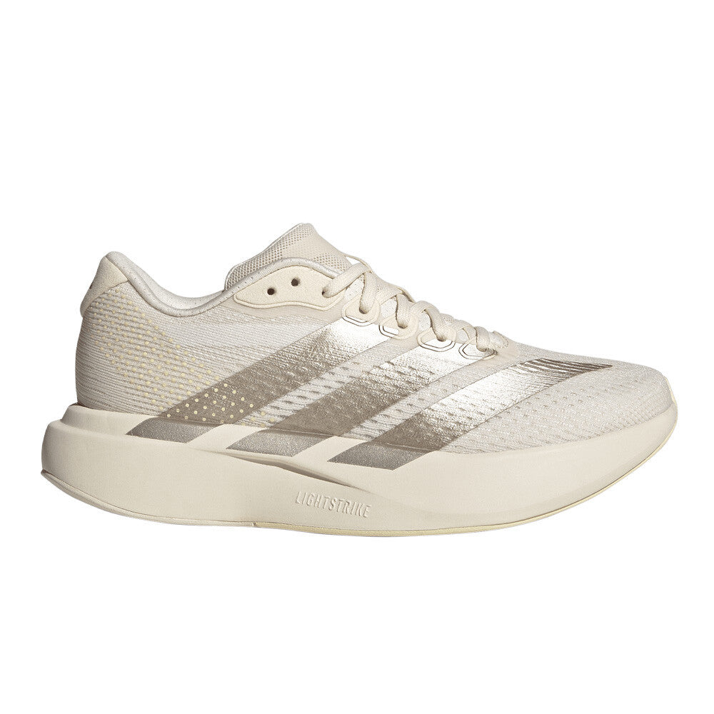 adidas Adizero Pacer Women's Running Shoes - Wonder White/Cyber Metallic/Warm Vanilla