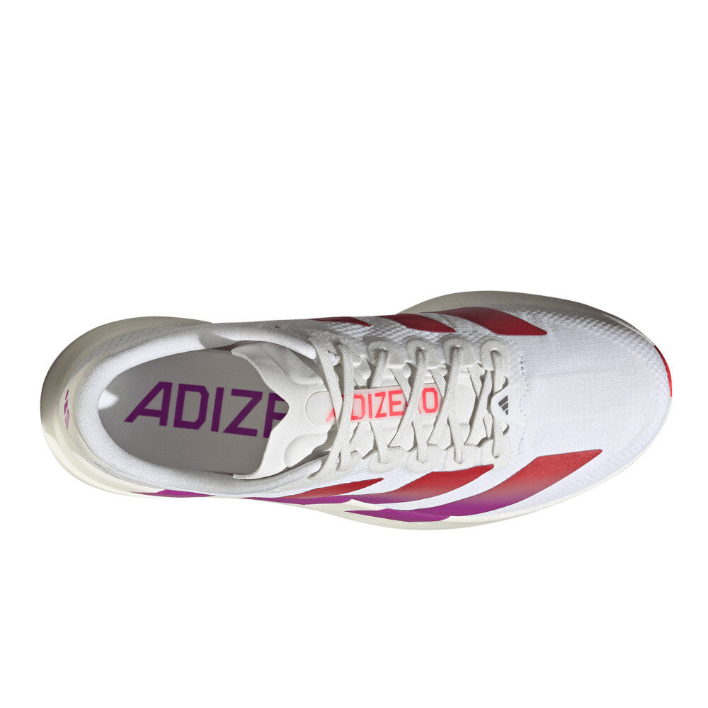 adidas Adizero Evo SL Woven Men's Running Shoes - Cloud White/Lucid Red/Crystal White