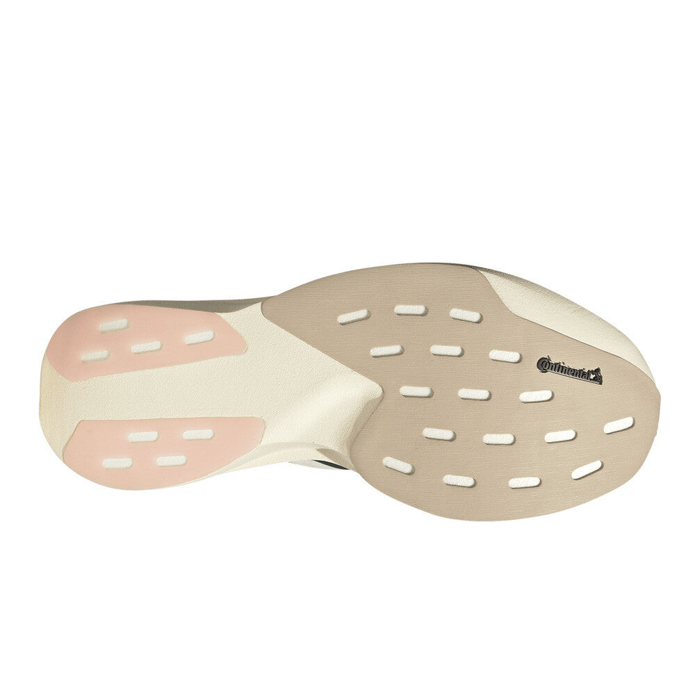 adidas Adizero EVO SL Woven Women's Running Shoes - Wonder White/Collegiate Green/Clear Pink
