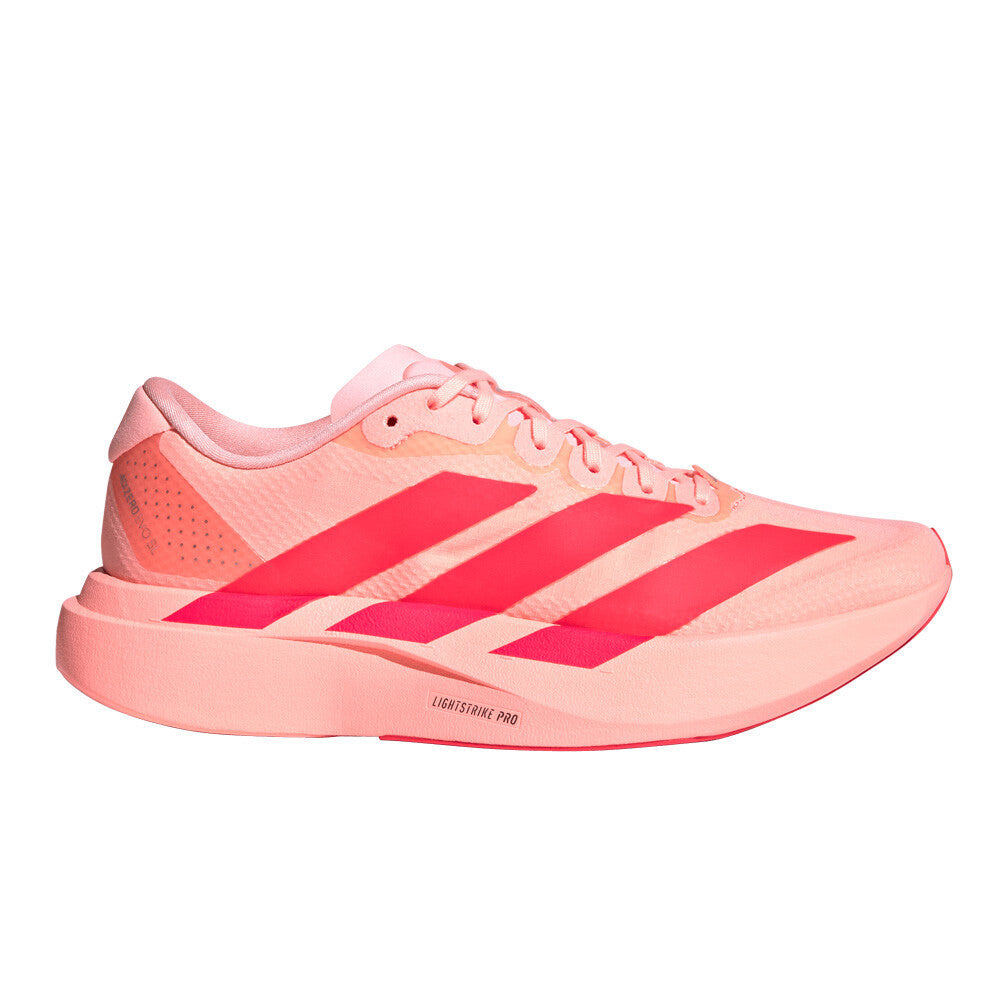 adidas Adizero EVO SL Woven Women's Running Shoes - Frozen Turbo/Lucid Red/Silver Metallic