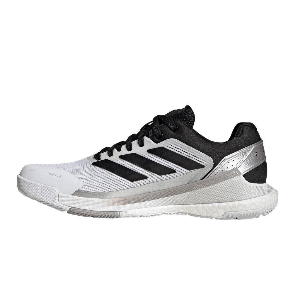 adidas Crazyquick Boost Men's Padel Shoes - Cloud White/Grey/Core Black