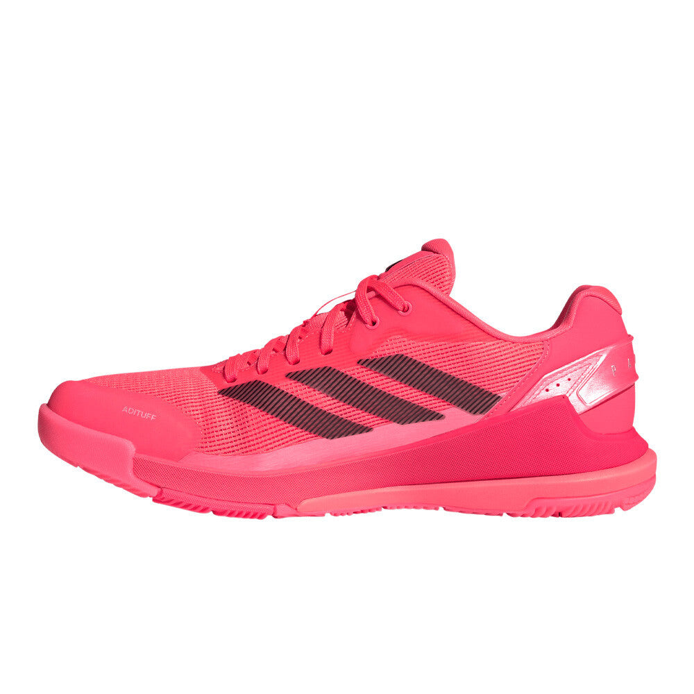 adidas Crazyquick Lightstrike Men's Padel Shoes - Solar Turbo/Core Black/Lucid Red