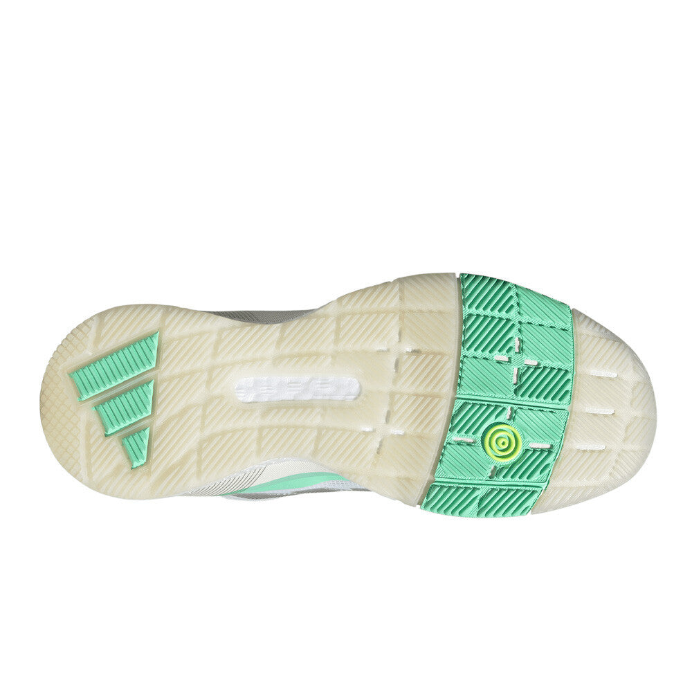adidas Crazyquick Boost Women's Tennis Shoes - Green/Silver Metallic/Pulse Mint