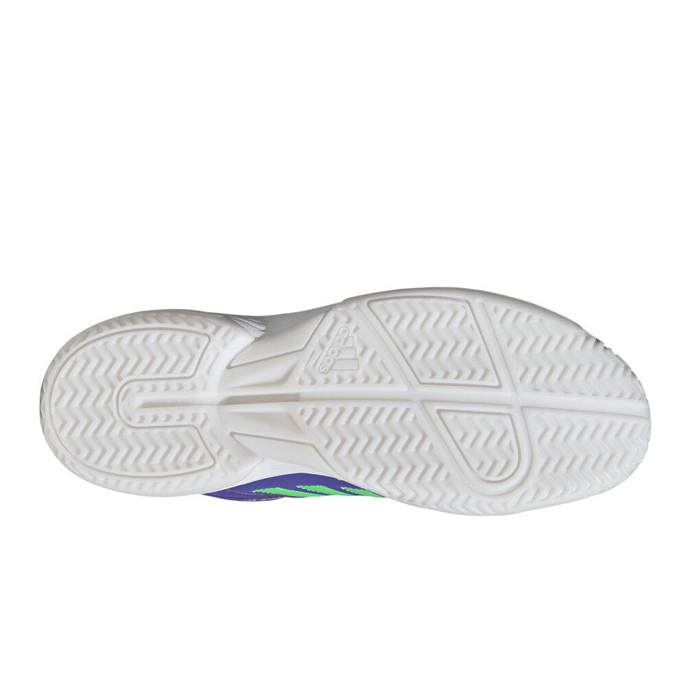 adidas Speedcourt Men's Indoor Court Shoes - Solar Purple/Screaming Green/Cloud Whitet