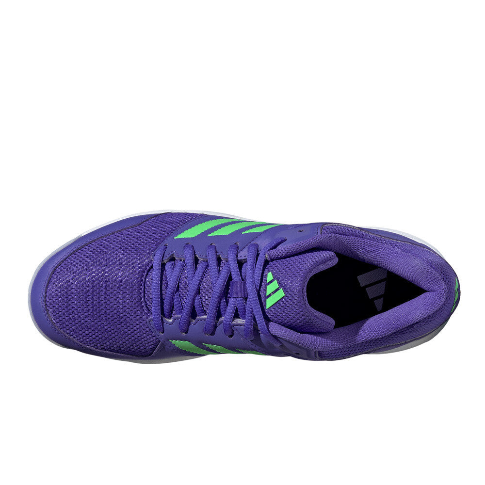 adidas Speedcourt Men's Indoor Court Shoes - Solar Purple/Screaming Green/Cloud Whitet