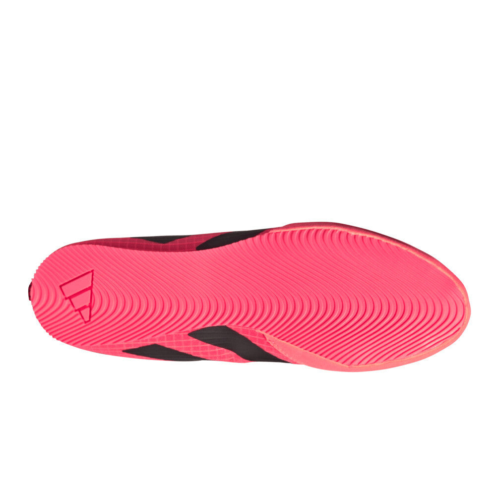 adidas Box Hog 4 Men's Boxing Shoes - Solar Turbo/Core Black/Cloud White