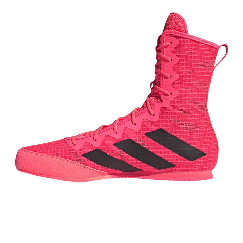 adidas Box Hog 4 Men's Boxing Shoes - Solar Turbo/Core Black/Cloud White