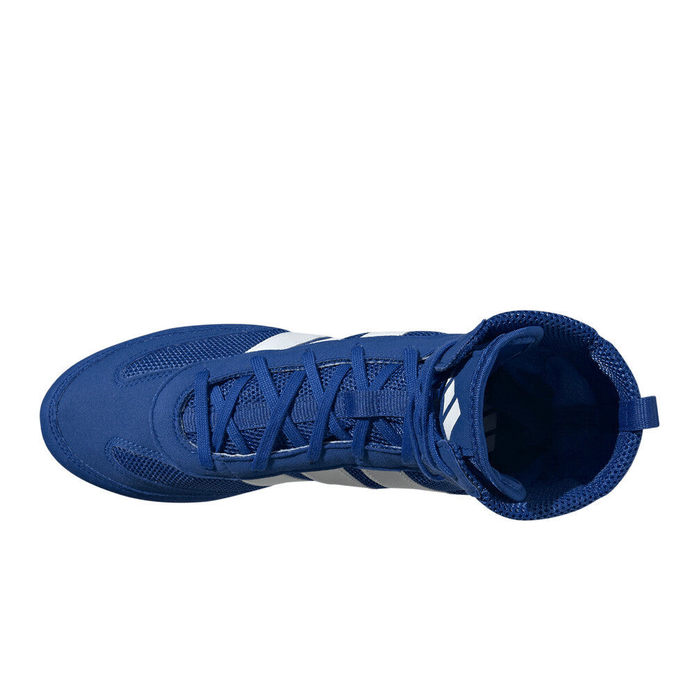 adidas Box Hog Classic Men's Boxing Shoes - Royal Blue/Cloud White/Core Black