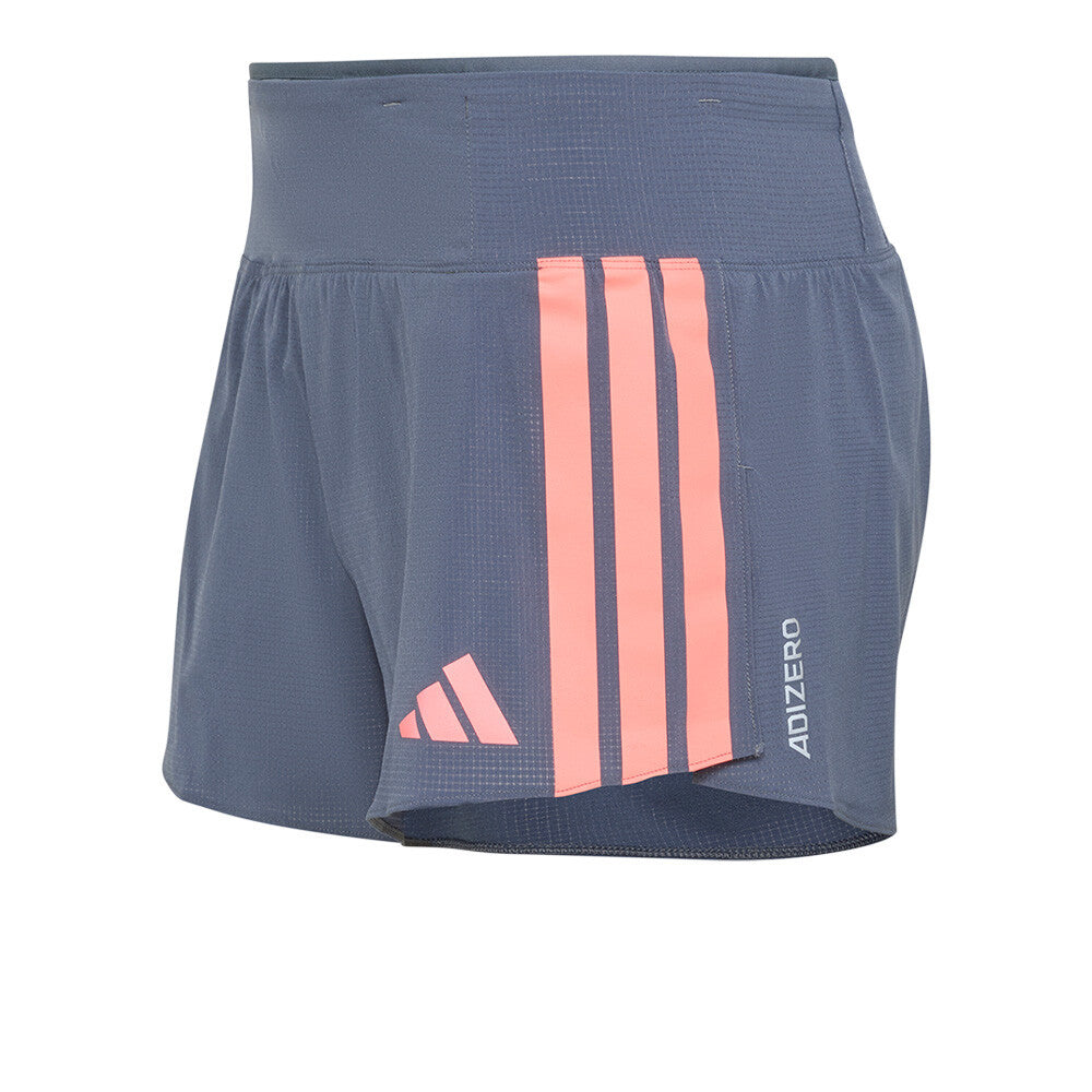 adidas Adizero Gel Pocket 3 Inch Men's Running Shorts - Onix/Solar Turbo