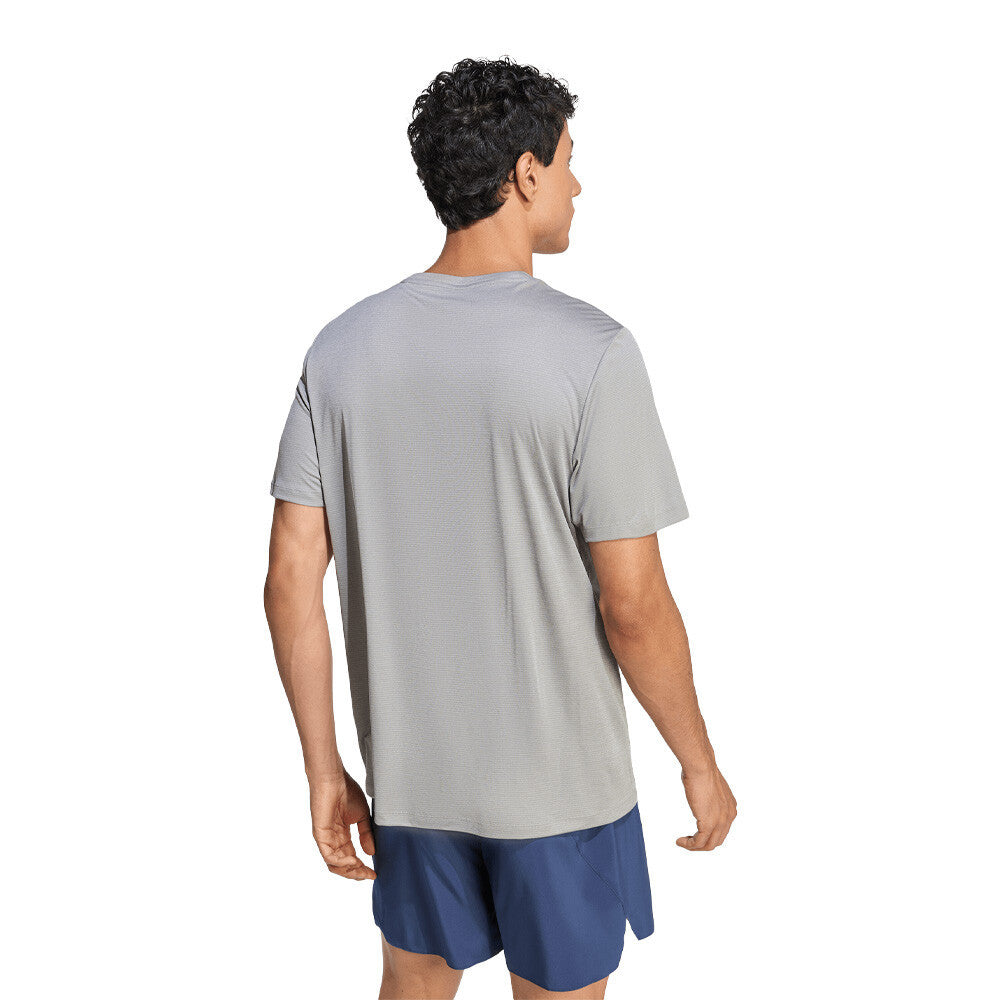 adidas ADI365 Essentials Men's Running T-Shirt - Medium Grey Heather