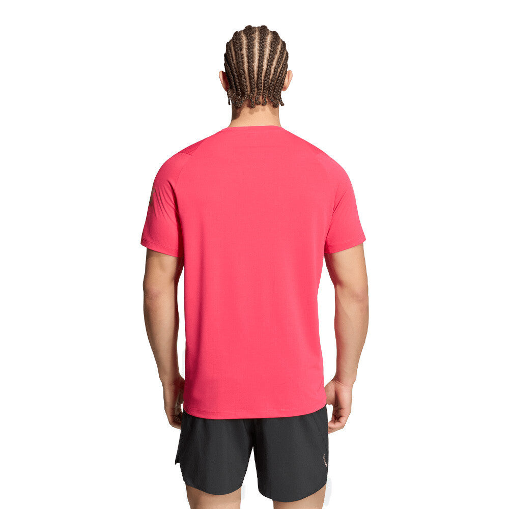 adidas ADI365 Climacool Iconic Men's Running T-Shirt - Power Pink
