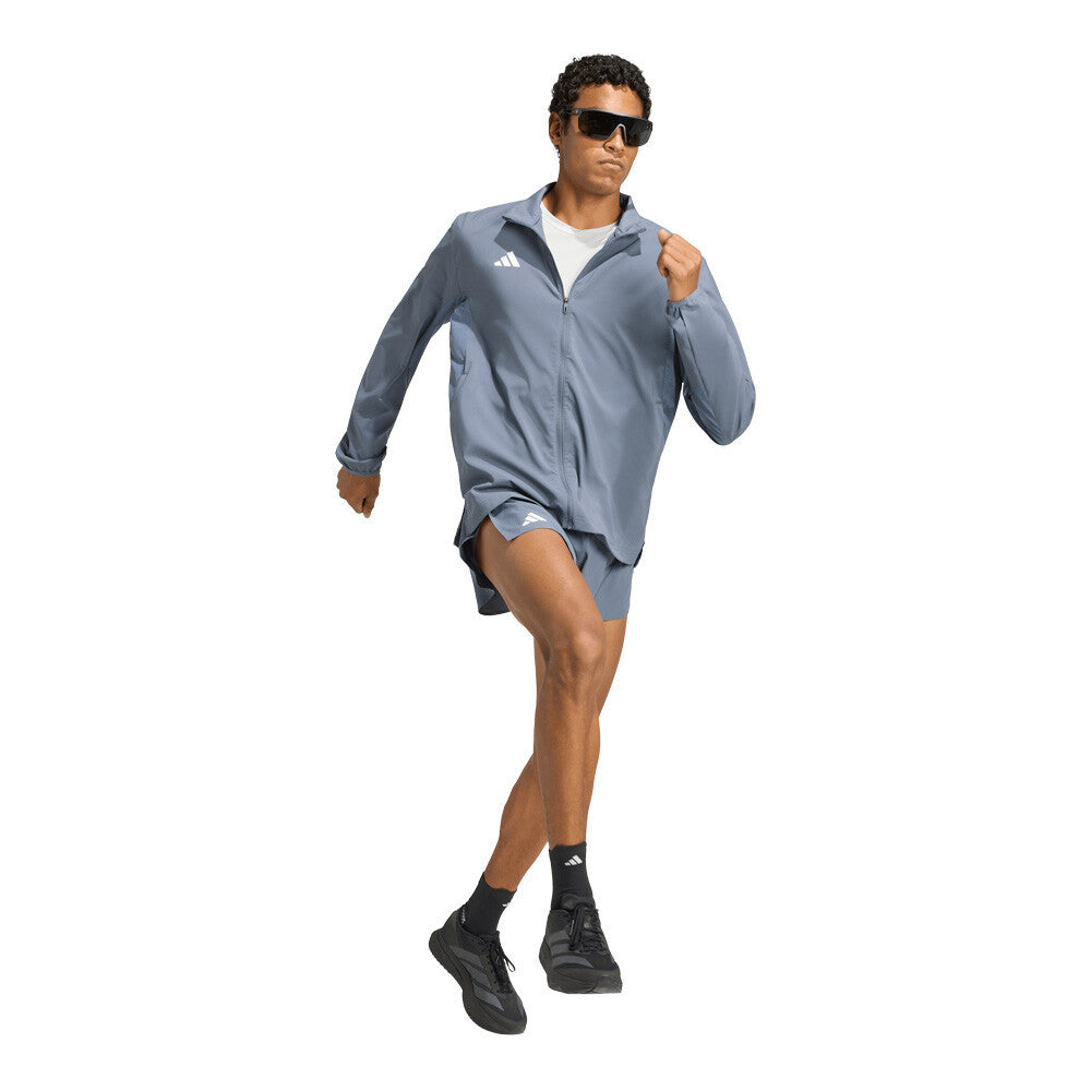 adidas Adizero Essentials Men's Running Split Shorts - Onix