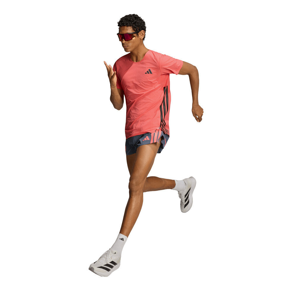 adidas Adizero Men's Running T-Shirt - Semi Turbo