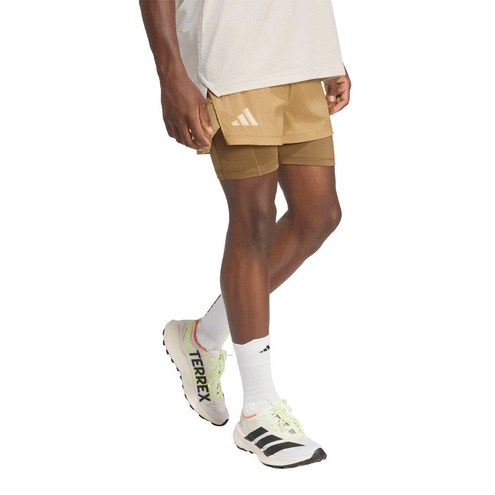 adidas Terrex Xploric 2-in-1 Men's Shorts - Cardboard