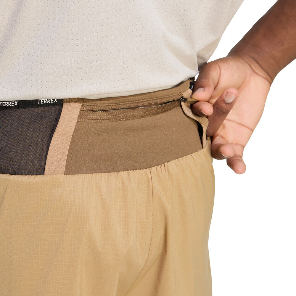 adidas Terrex Xploric 2-in-1 Men's Shorts - Cardboard