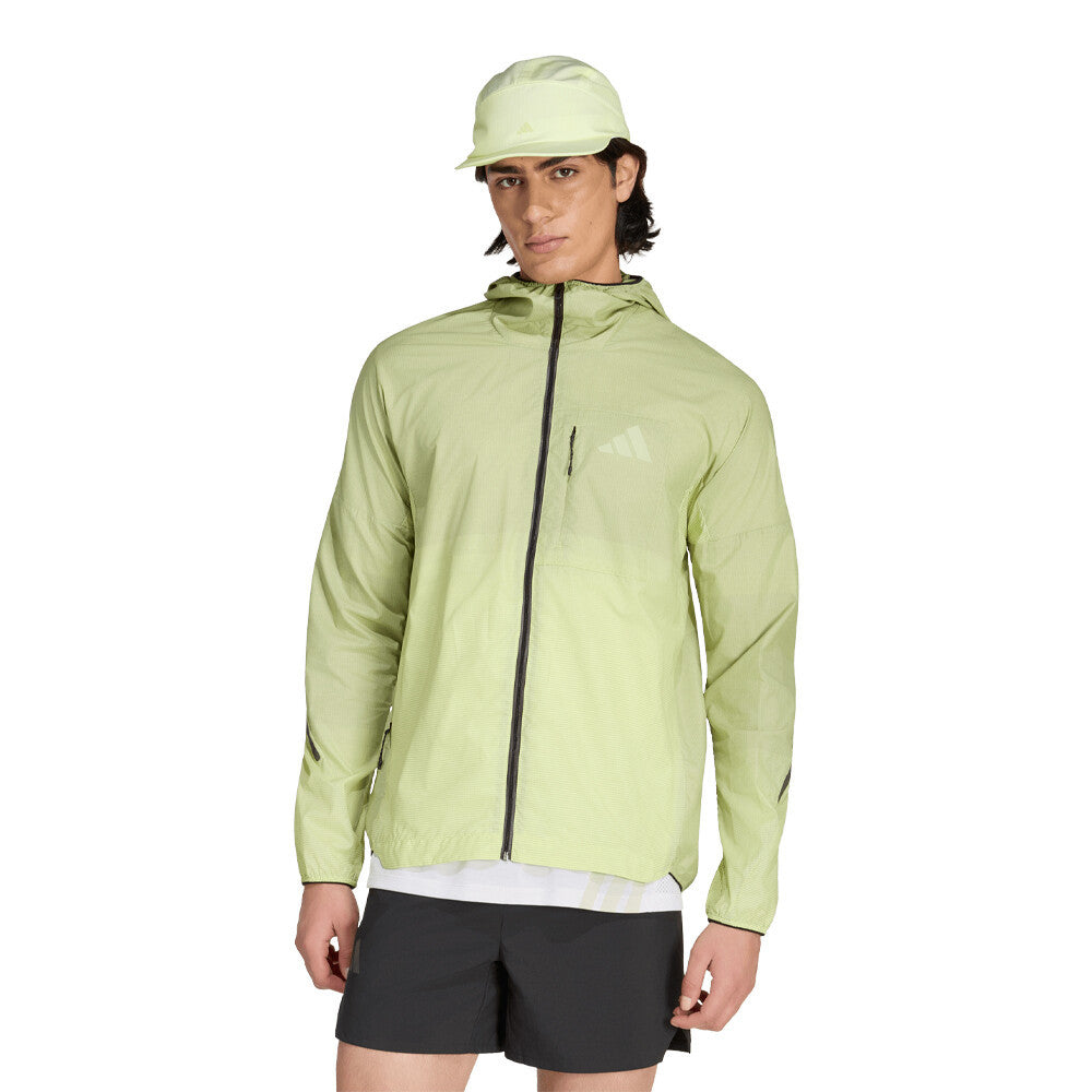 adidas Terrex Xperior Clima365 Light Windweave Men's Jacket - Semi Frozen Lemon/Shadow Olive