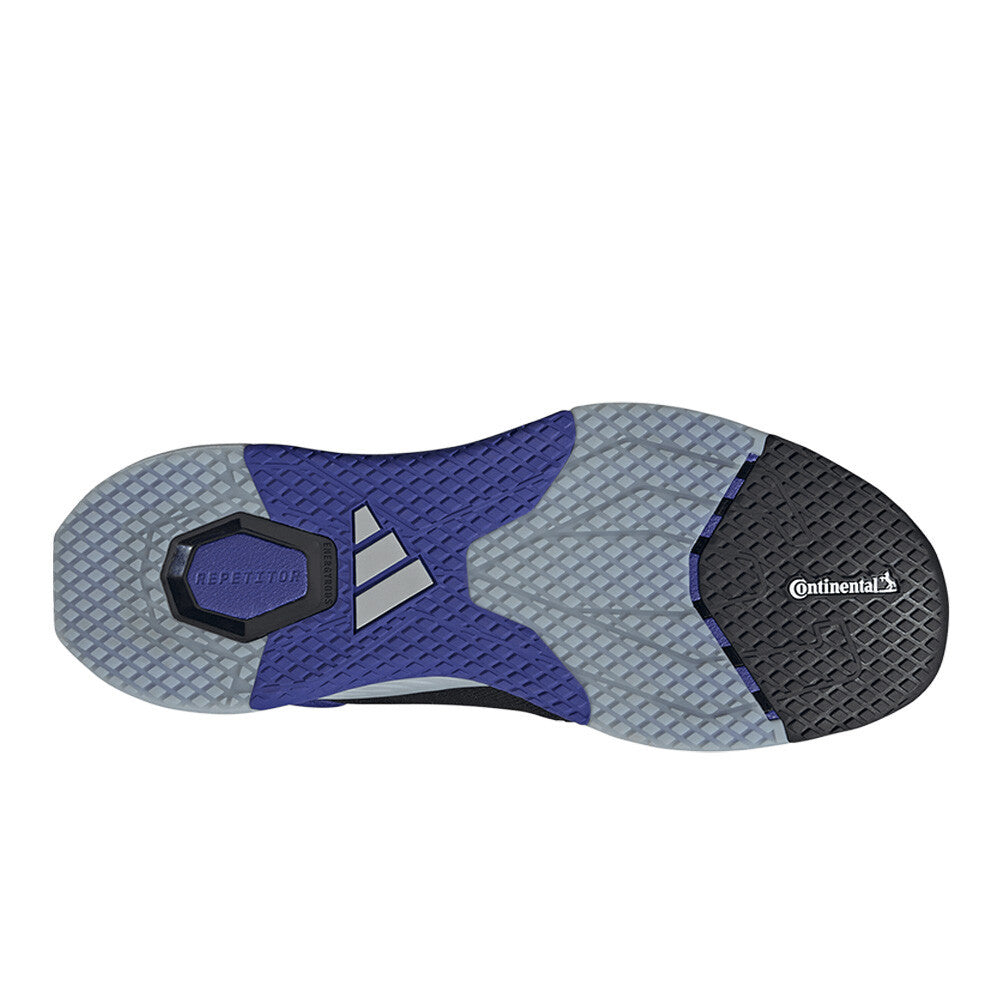 adidas Dropset 4 Men's Training Shoes - Core Black/Halo Silver/Pure Purple