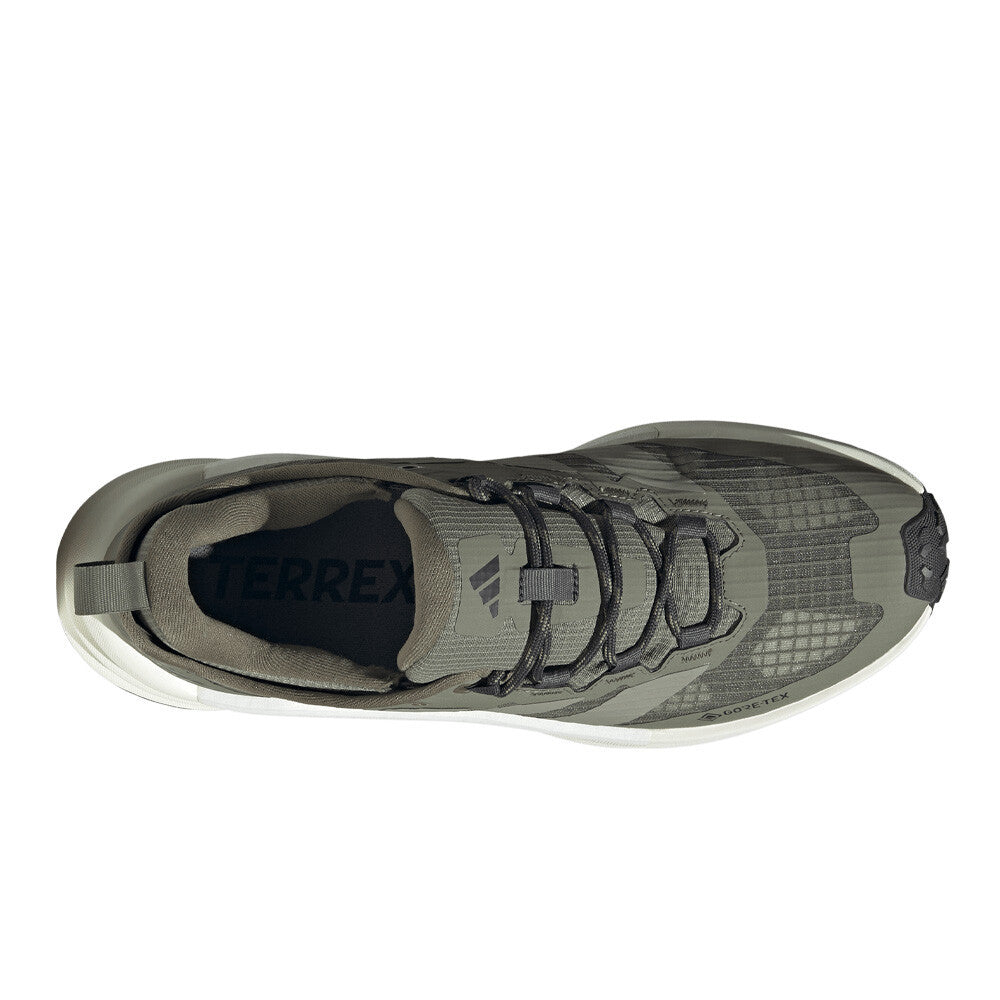 adidas Terrex Freehiker 3 GORE-TEX Men's Walking Shoes - Olive Three/Silver Pebble/Grey Six
