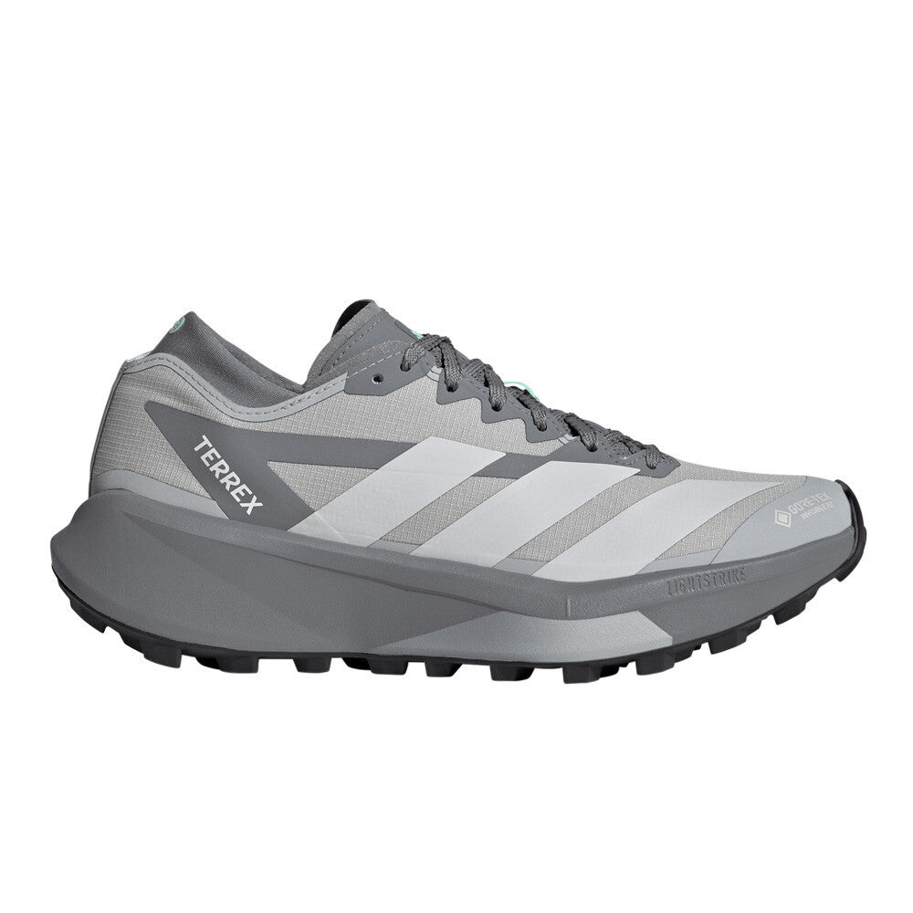 adidas Terrex Agravic GORE-TEX 2 Women's Trail Running Shoes - Grey/Grey One/Pulse Mint