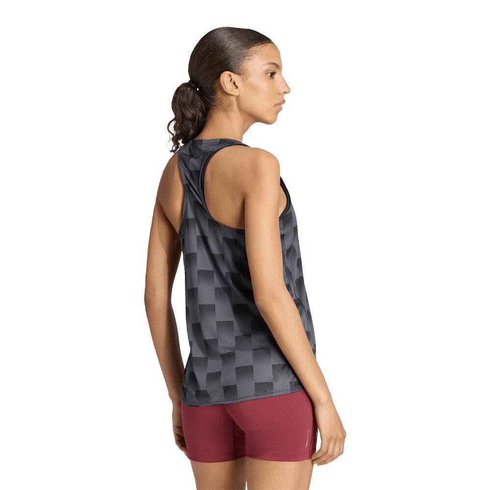 adidas Adizero NYC Women's Tank Top - Carbon/Black
