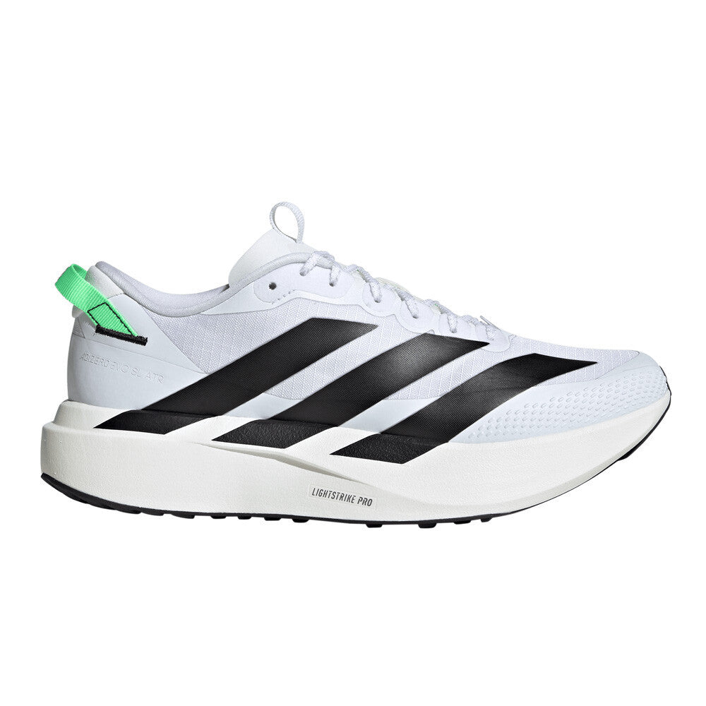adidas Adizero Evo SL ATR Men's Running Shoes - Cloud White/Core Black/Lime Burst