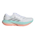 Cloud White/Silver Metallic/Semi Flash Aqua