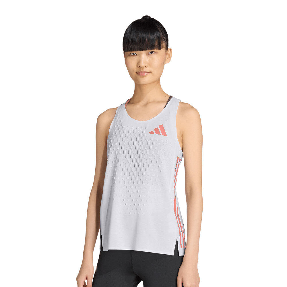 adidas Adizero Pro Running Climacool 3D Women's Tank Top - Grey One