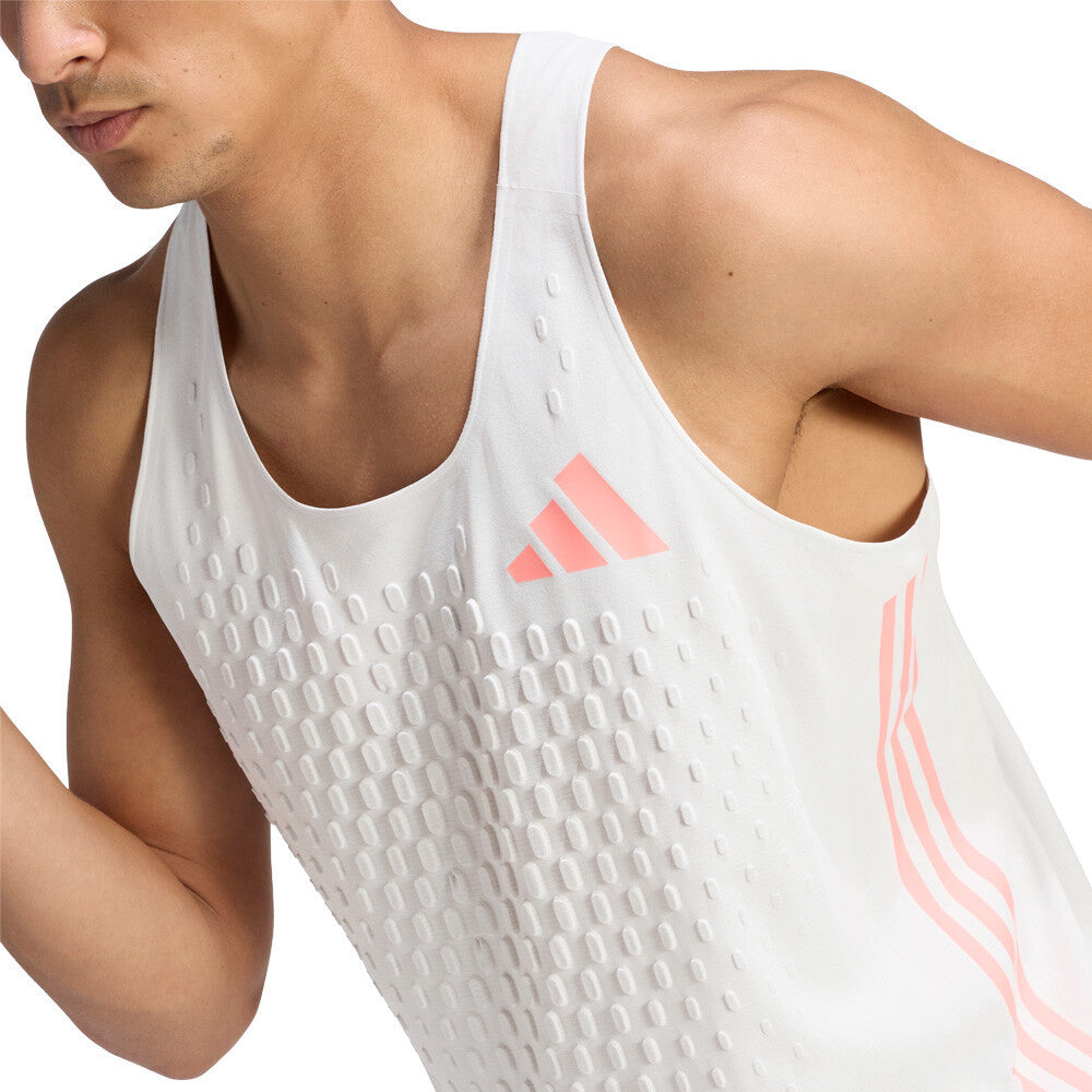 adidas Adizero Pro Running Climacool 3D Men's Vest - Grey One