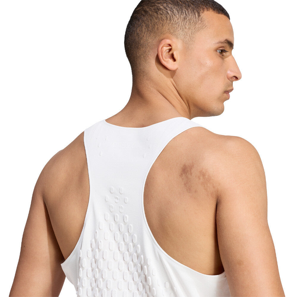 adidas Adizero Pro Running Climacool 3D Men's Vest - Grey One