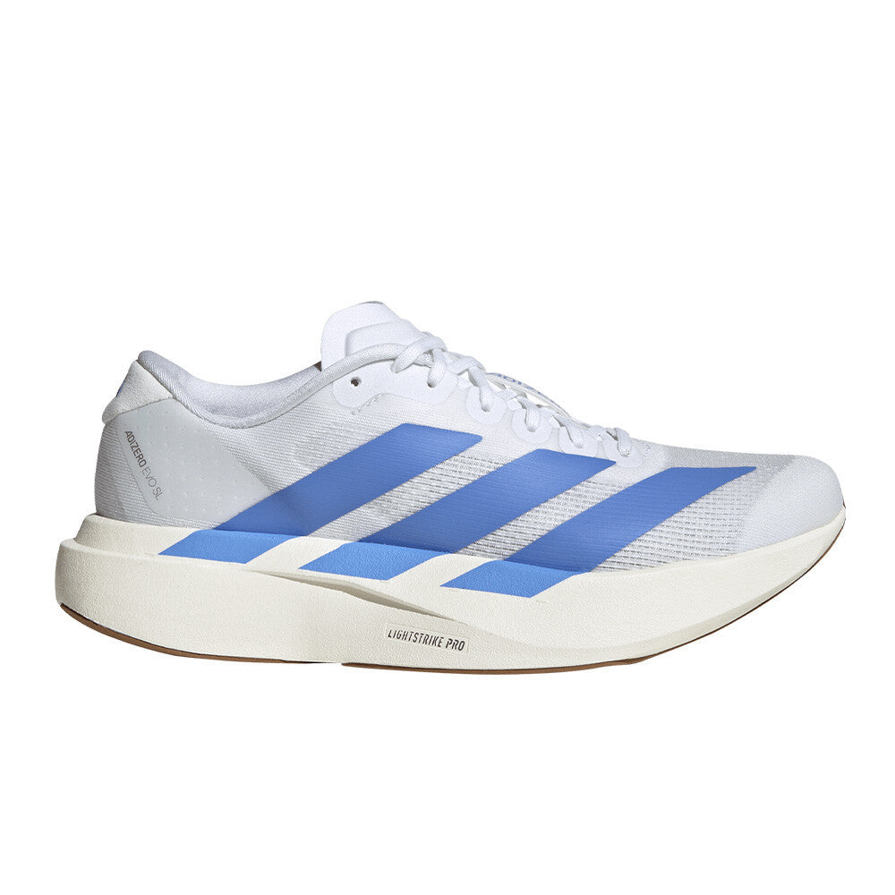adidas Adizero Evo SL Women's Running Shoes - Cloud White/Blue Fusion/Off White