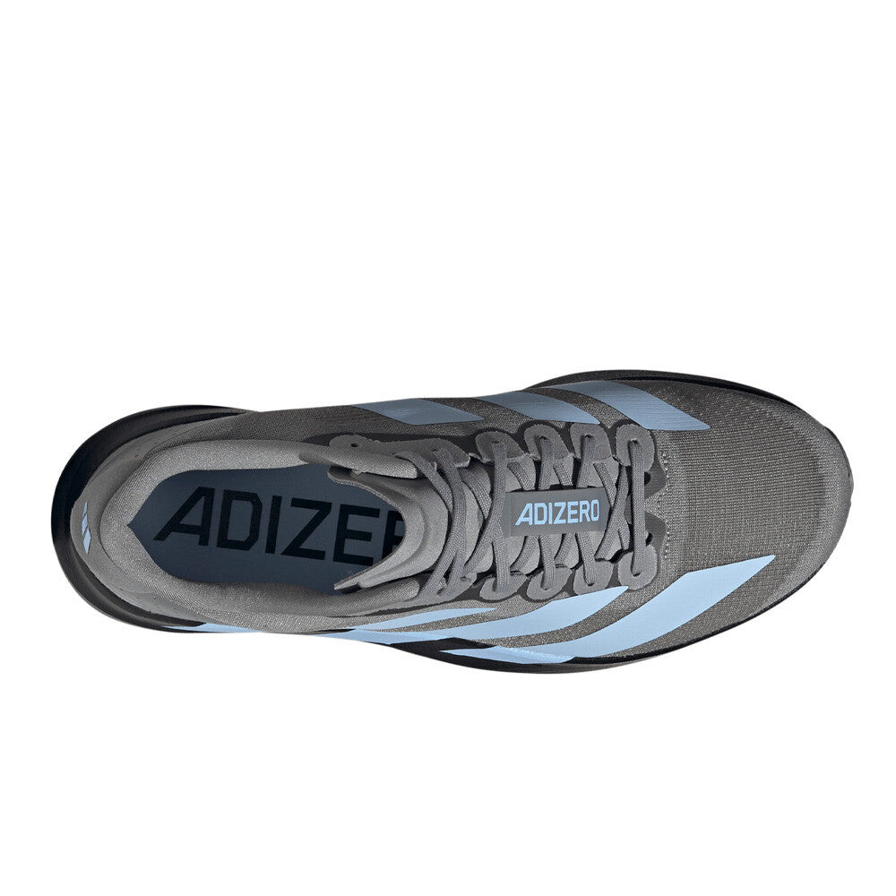 adidas Adizero Evo SL Men's Running Shoes - Grey Three/Glow Blue/Core Black