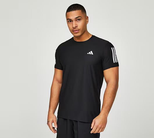 adidas own the run t-shirt black