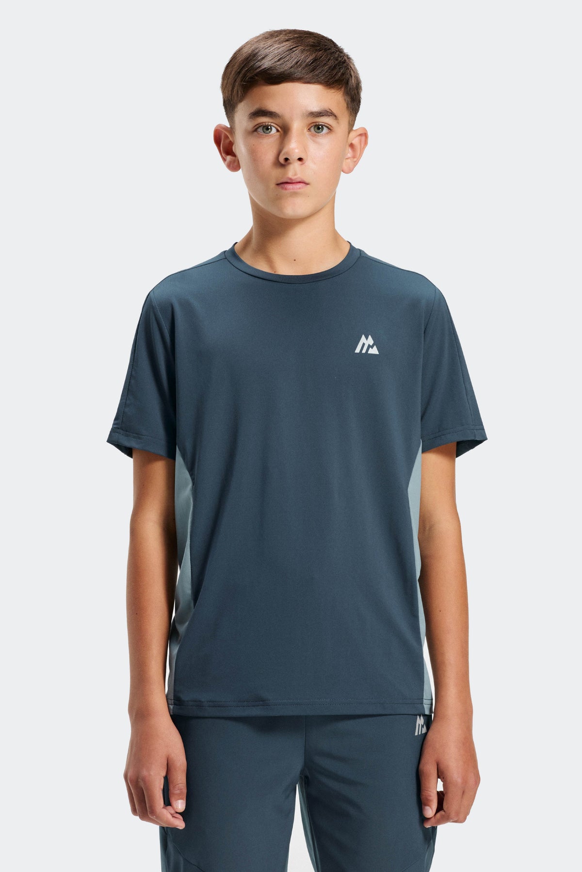 Montirex Junior Altrus T-Shirt - Thunder Blue Stone Blue Pebble Blue