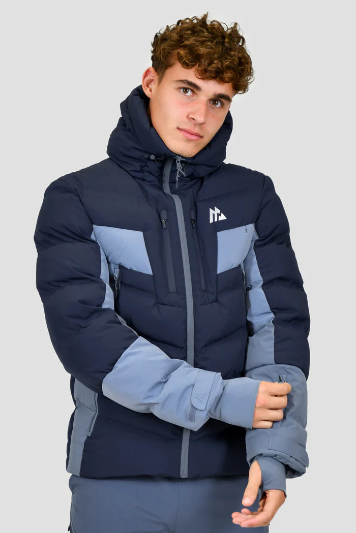 MONTIREX ARCS DOWN JACKET - MIDNIGHT BLUE/DEEP BLUE