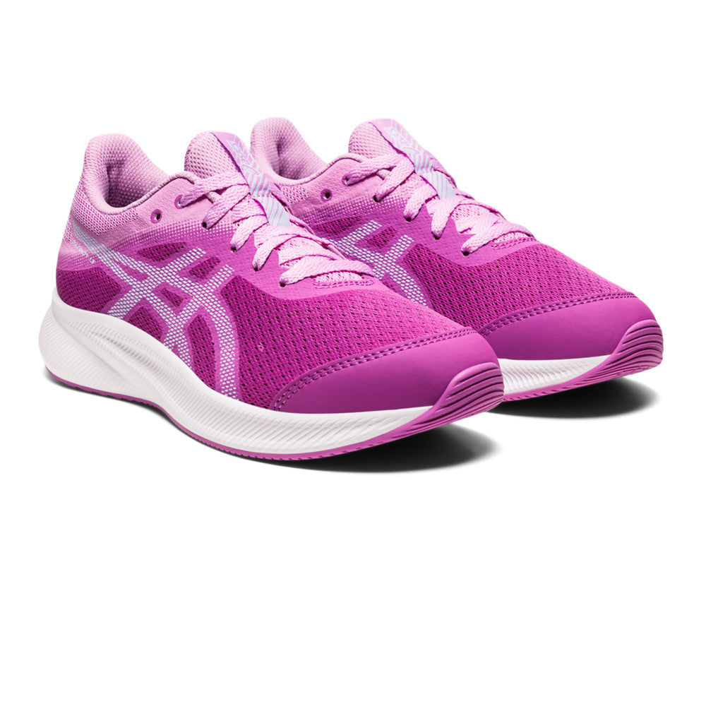 ASICS Junior Patriot 13 Running Shoes - Orchid/Soft Sky