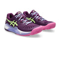 Deep Mauve/Lime Green