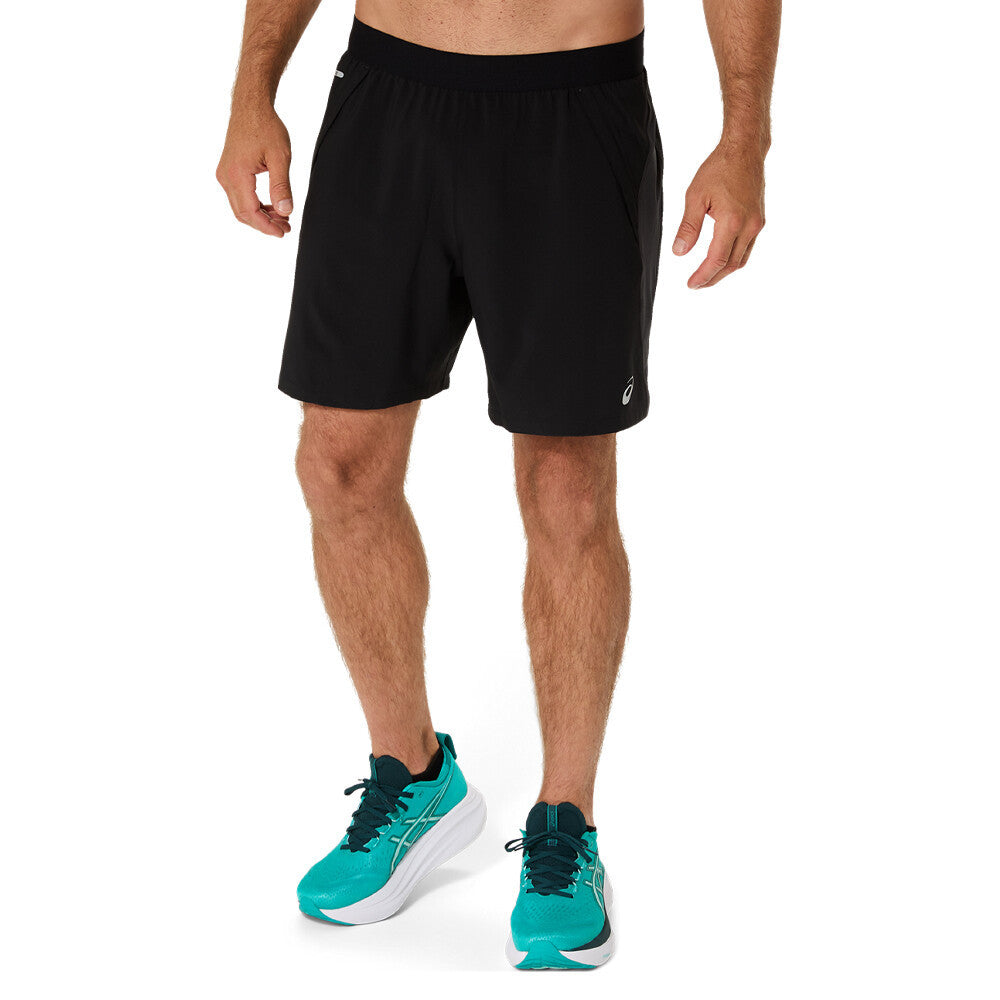 ASICS Road 7 Inch Men's Running Shorts - Performance Black/Graphite Grey