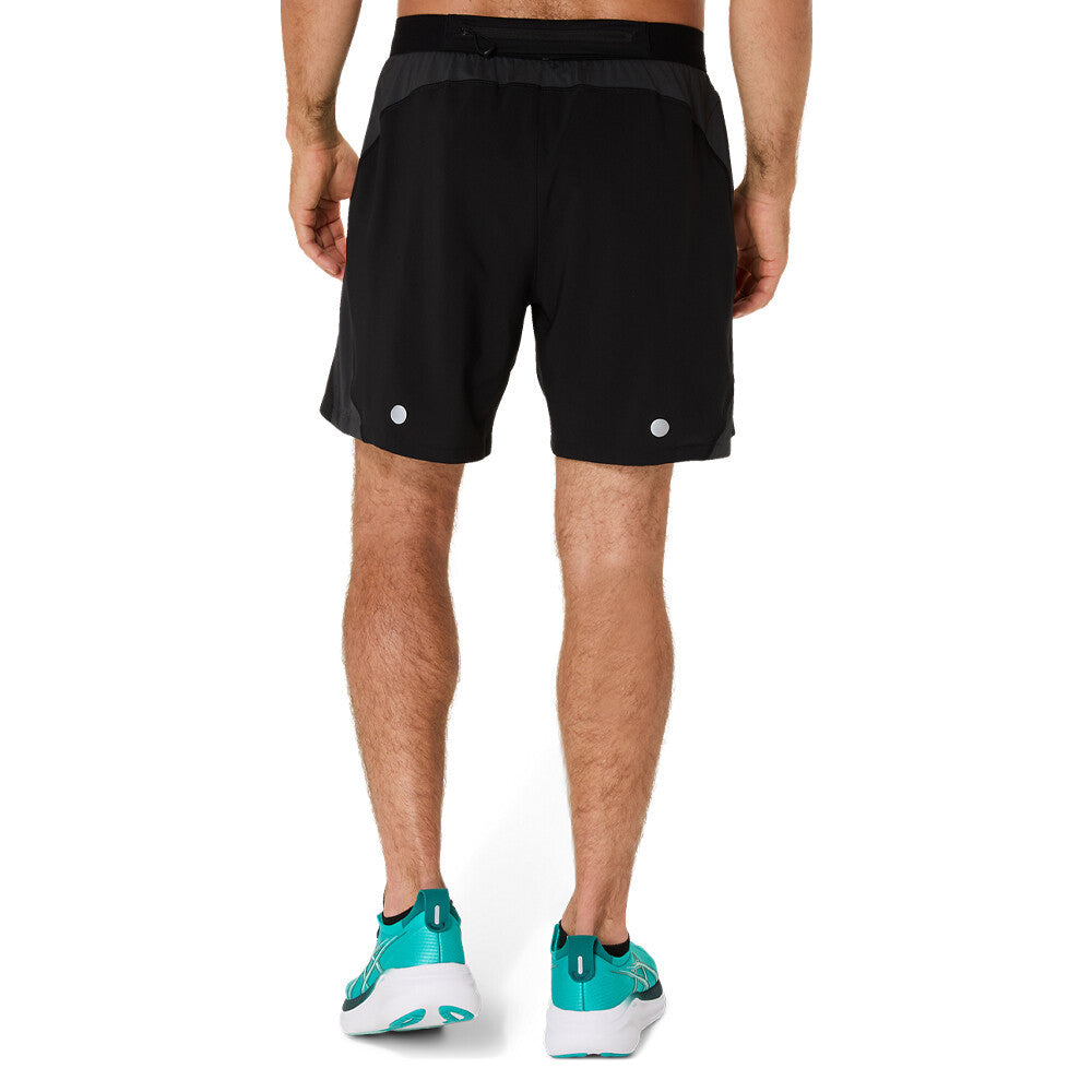 ASICS Road 7 Inch Men's Running Shorts - Performance Black/Graphite Grey