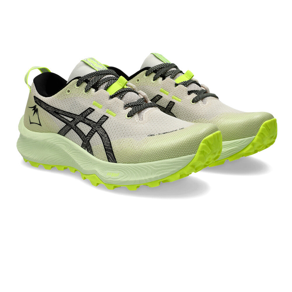 ASICS Gel-Trabuco 12 Women's Trail Running Shoes - Oatmeal/Black