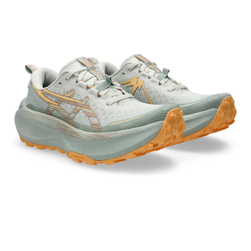 ASICS Trabuco Max 4 Women's Trail Running Shoes - Cream/Dusty Steppe