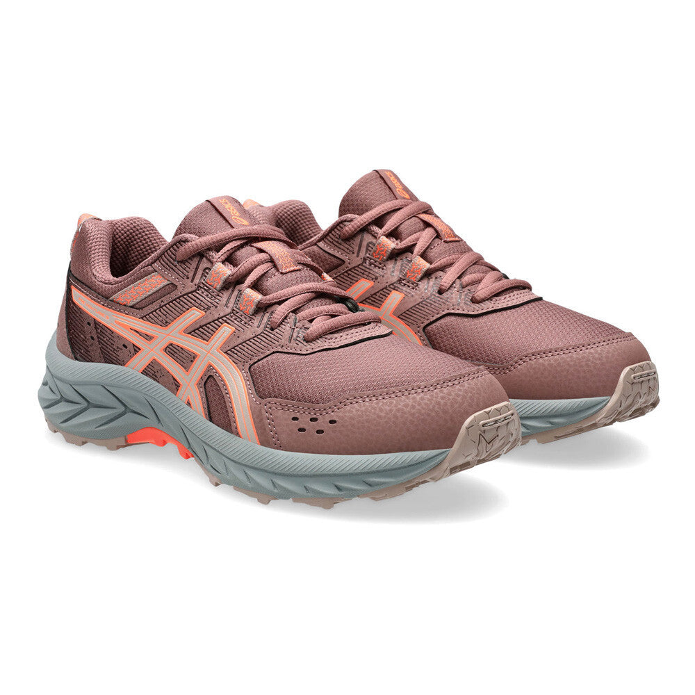 ASICS Junior Venture 9 Running Shoes - Rubble Red/Fawn