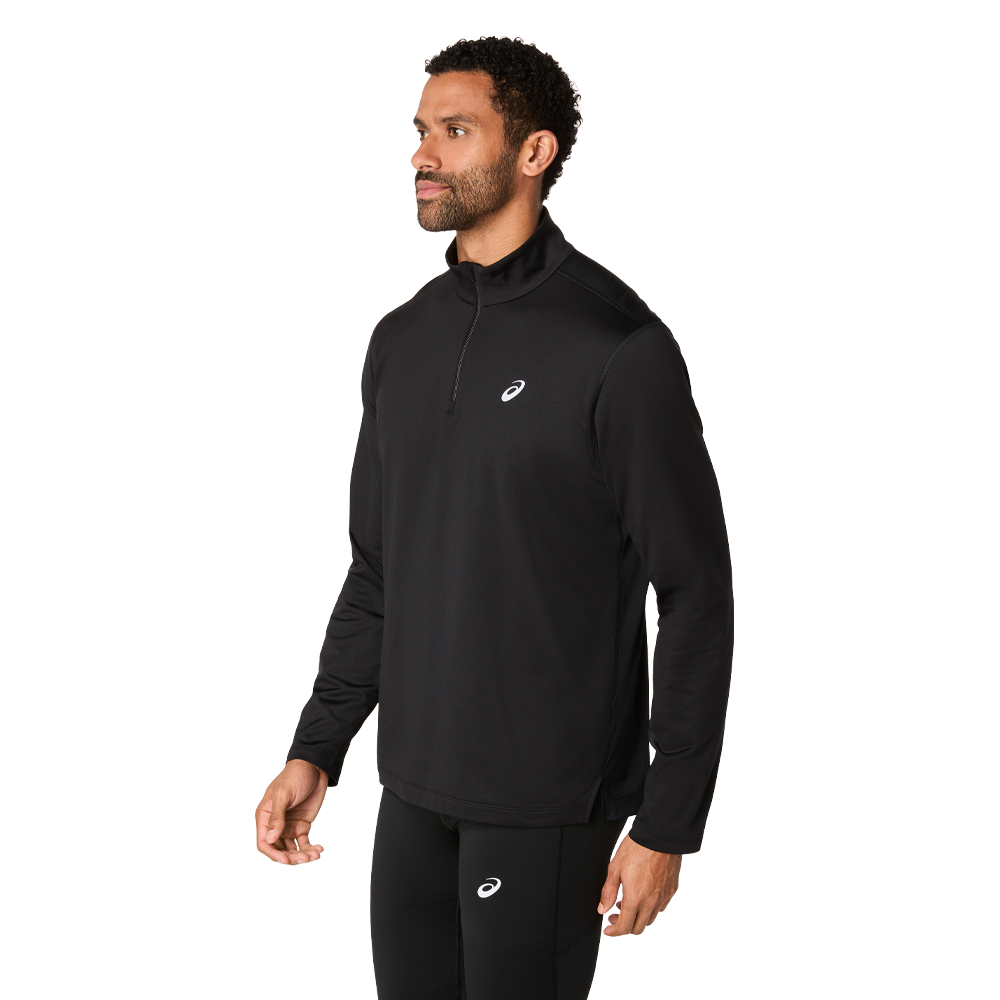 ASICS Core Long Sleeve Half Zip Men's Winter Top - Performance Black