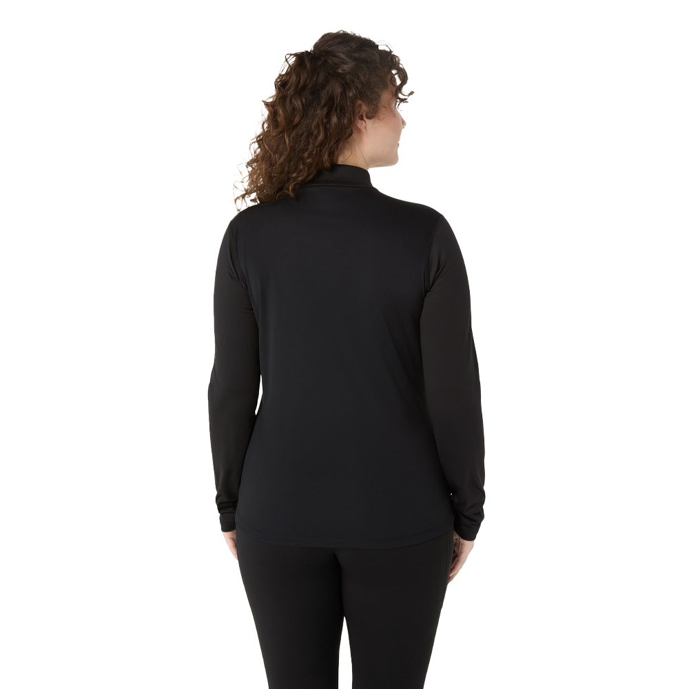 ASICS Core Long Sleeve Half Zip Women's Half Zip Top - Performance Black
