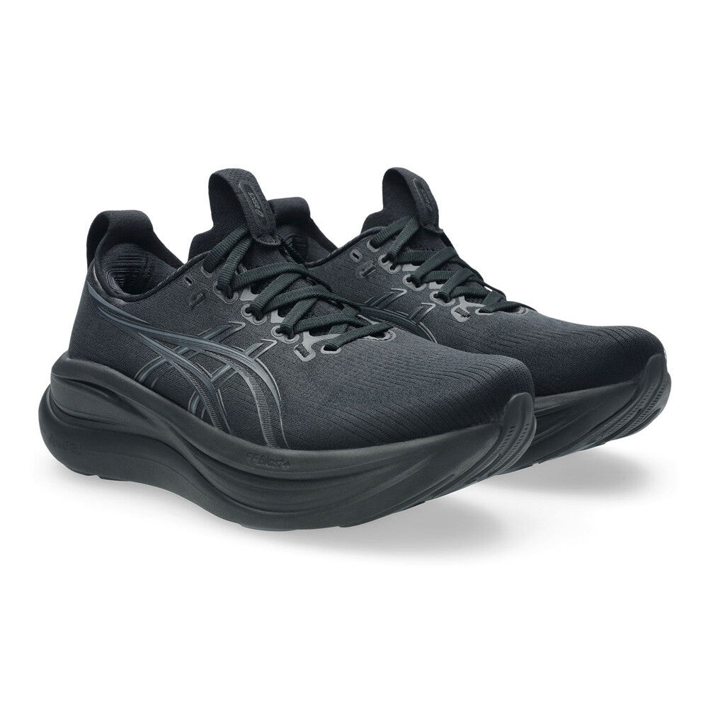 ASICS Gel-Nimbus 28 Women's Running Shoes - Black/Graphite Grey