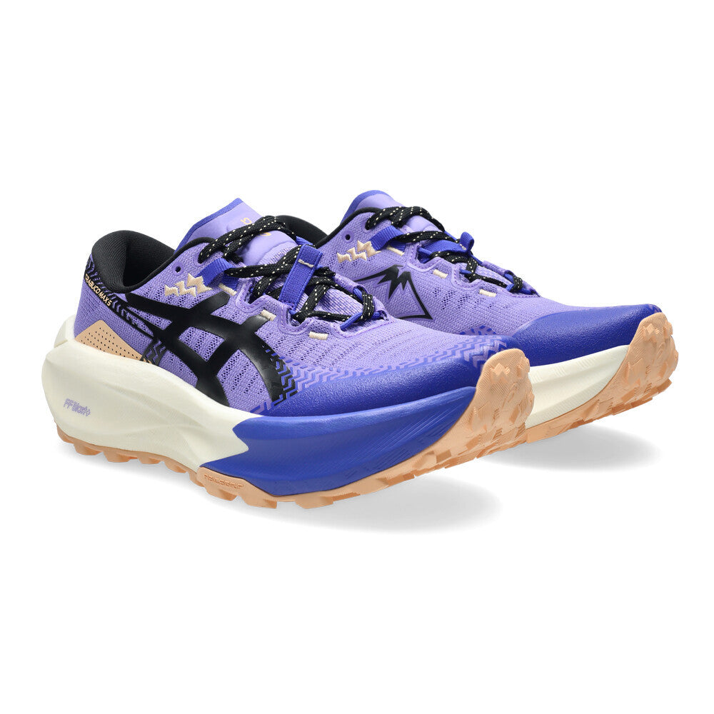 ASICS Trabuco Max 5 Women's Trail Running Shoes - Ameythst/Black