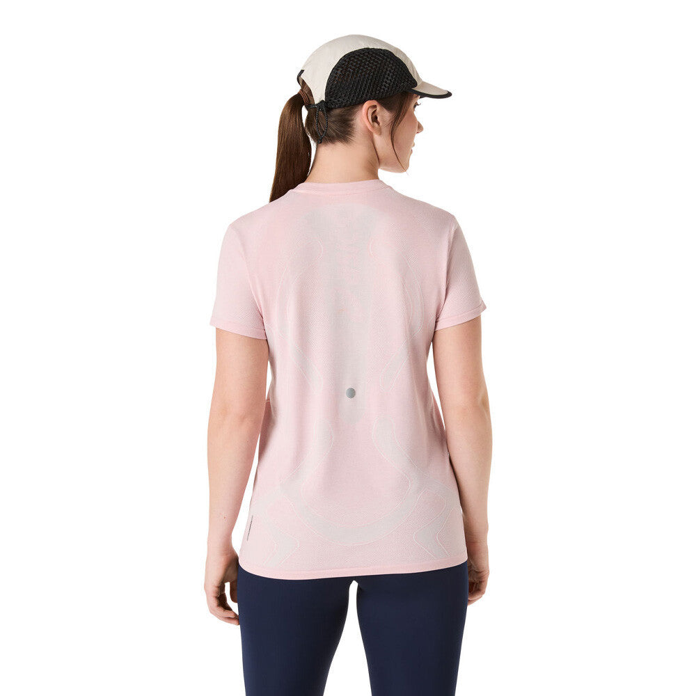 ASICS Road Seamless Women's Running T-Shirt - Morganite/Crystal Pink