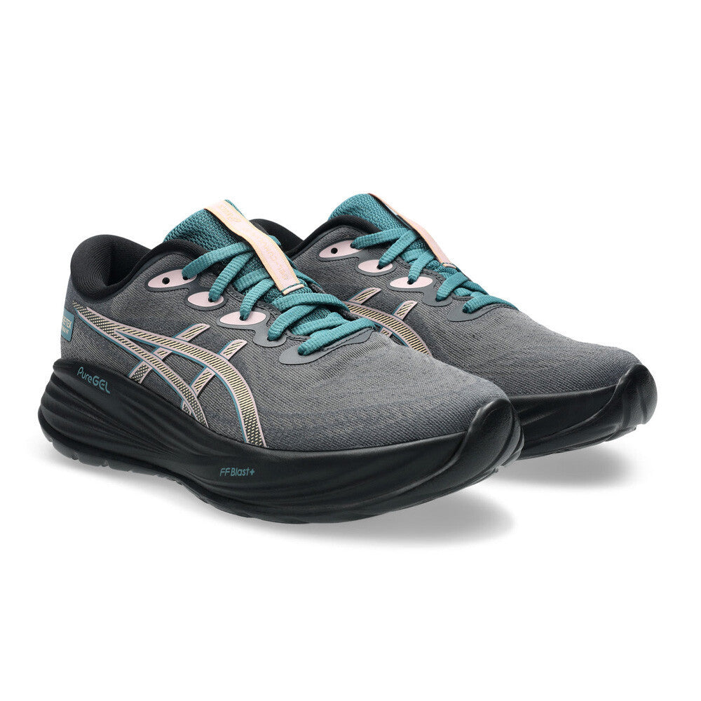 ASICS Gel-Cumulus 27 GORE-TEX Women's Running Shoes - Carrier Grey/Misty Pine